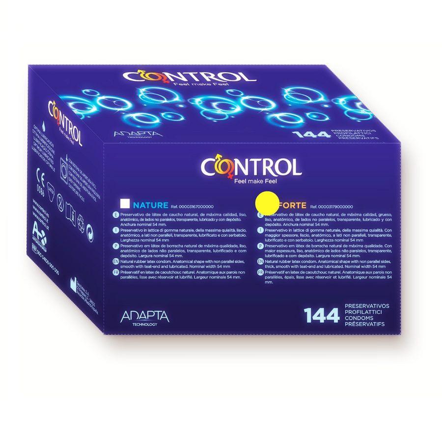 CONTROL - ADAPTA FORTE CAJA PRESERVATIVOS 144 UNIDADES - Sensuana.es