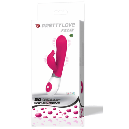 PRETTY LOVE - FLIRTATION VIBRADOR CON ESTIMULADOR FELIX - Sensuana.es