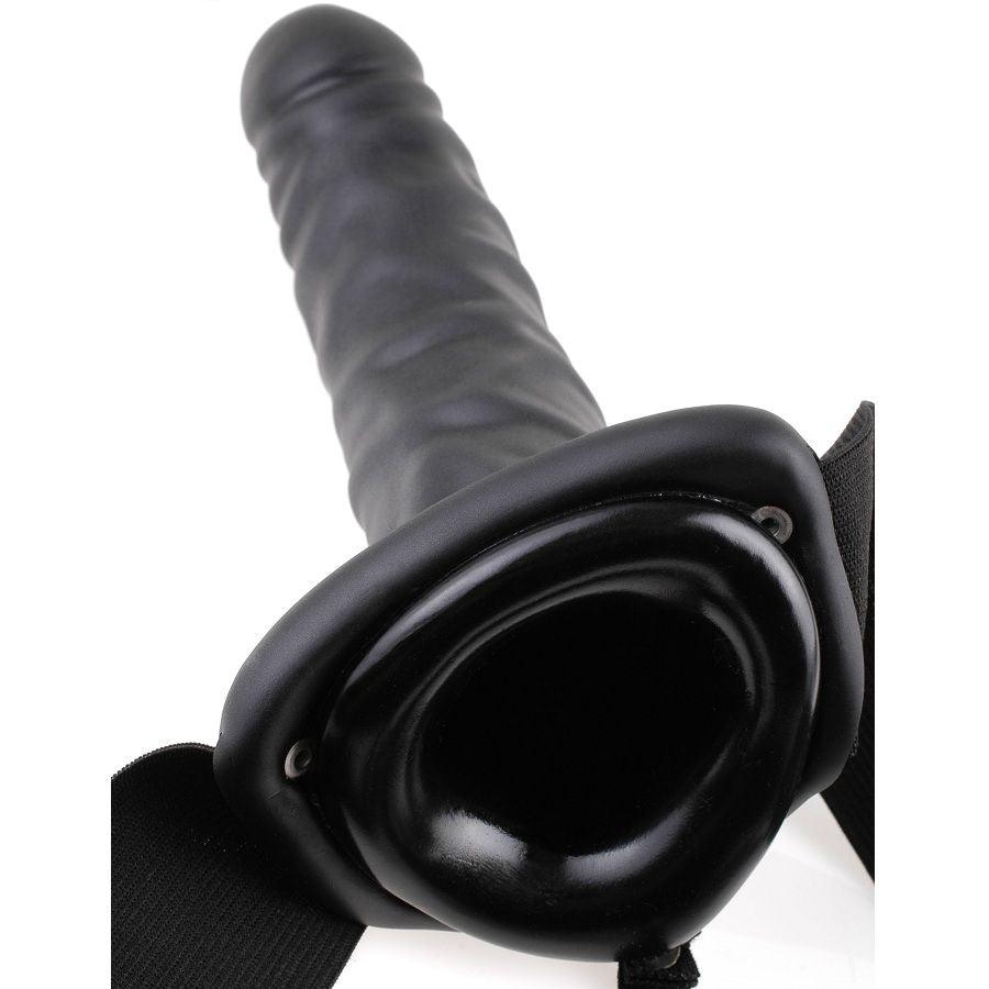 FETISH FANTASY SERIES - ARNES VIBRADOR HUECO 19 CM NEGRO - Sensuana.es