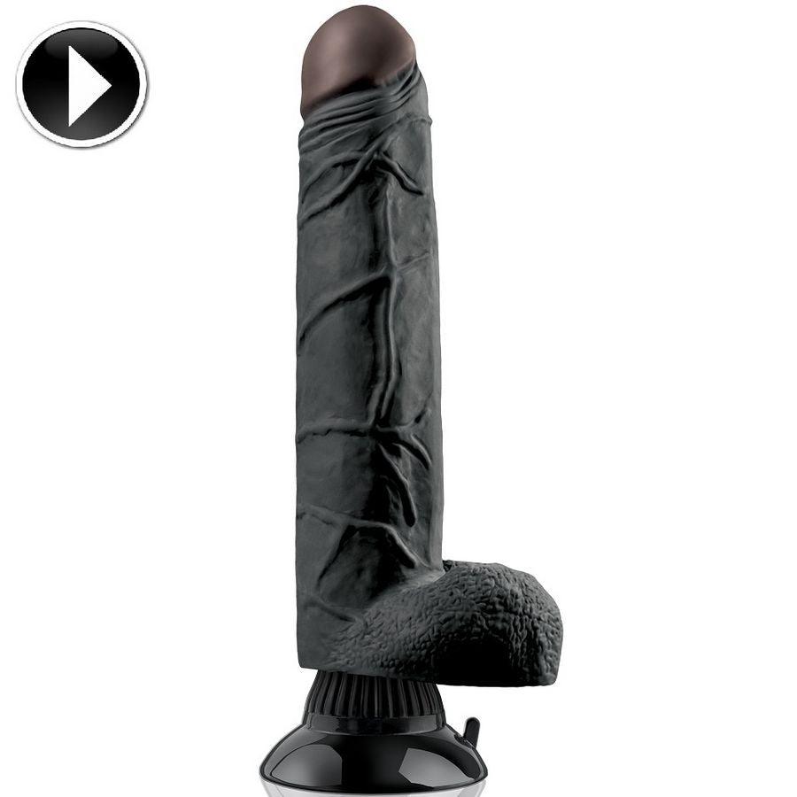 REAL FEEL DELUXE - VIBRADOR NUM 7 NEGRO - Sensuana.es