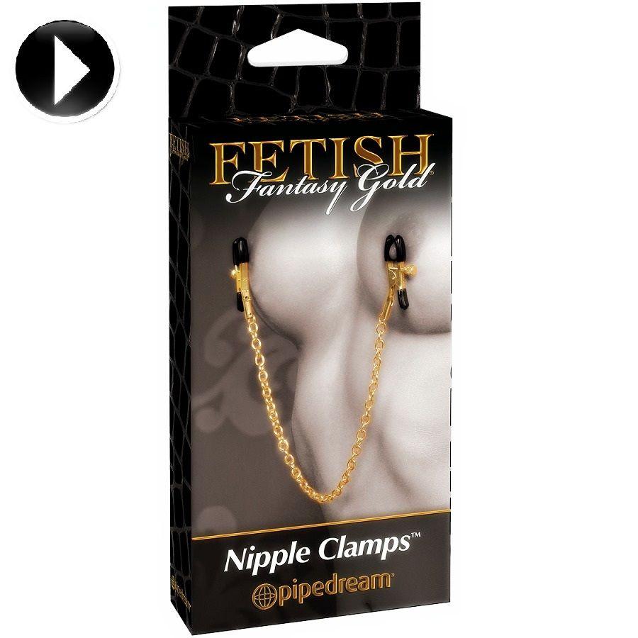 FETISH FANTASY GOLD - PINZAS PARA LOS PEZONES - Sensuana.es