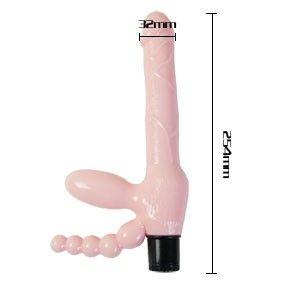 BAILE - ARNES SIN CUERDA TPR CON VIBRACION Y ESTIMULACION ANAL 25.4 CM - Sensuana.es