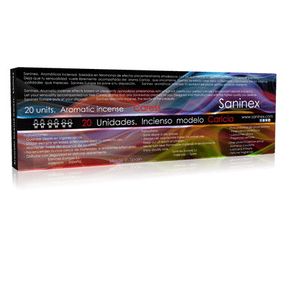 SANINEX FRAGANCE -  INCIENSO AROMATICO CARICIA 20 STICKS - Sensuana.es