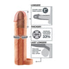 FANTASY X- TENSIONS - PERFECT 2 EXTENSION PENE CON CORREA - Sensuana.es