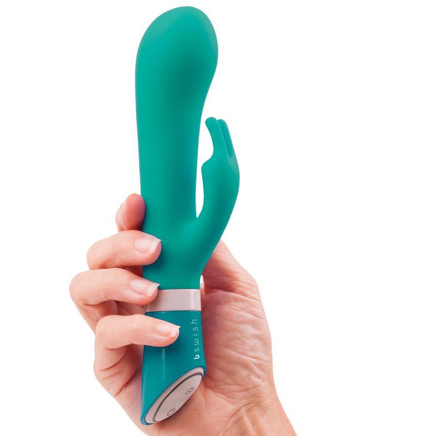 B SWISH - BWILD DELUXE BUNNY RABBIT VIBRATOR JADE - Sensuana.es