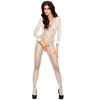 PASSION - EROTICLINE CATSUIT BLANCO BS007 - Sensuana.es