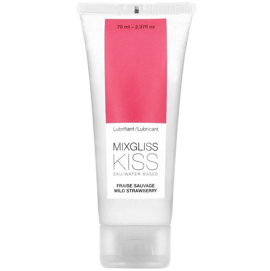 MIXGLISS - LUBRICANTE BASE AGUA SABOR A FRESA 70 ML - Sensuana.es