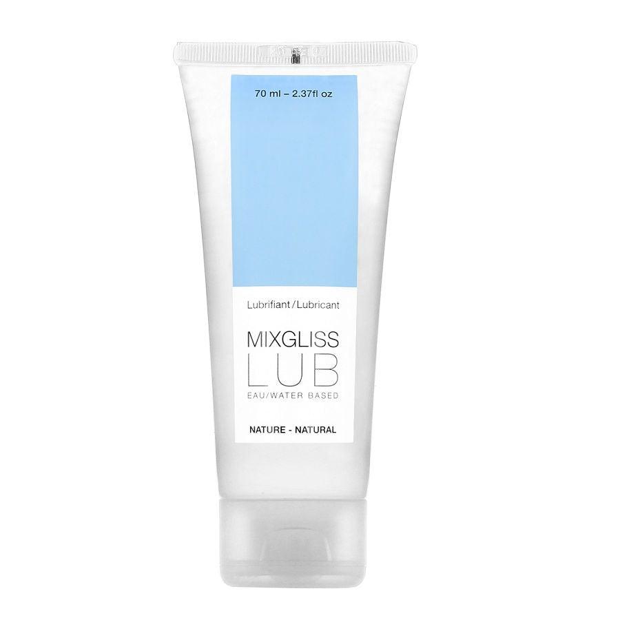 MIXGLISS - LUBRICANTE BASE DE AGUA NATURAL 70 ML - Sensuana.es