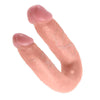 KING COCK - DILDO DOBLE PENETRACIÓN 13.9 CM NATURAL - Sensuana.es