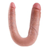 KING COCK - DILDO DOBLE PENETRACIÓN 17.8 CM NATURAL - Sensuana.es