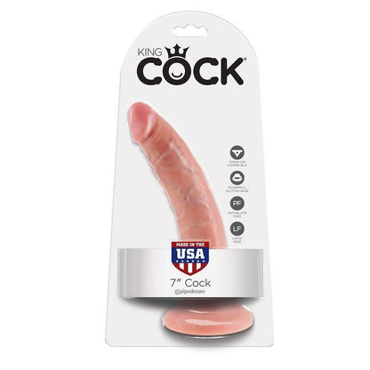 KING COCK - 7 PENE NATURAL 17.8 CM - Sensuana.es