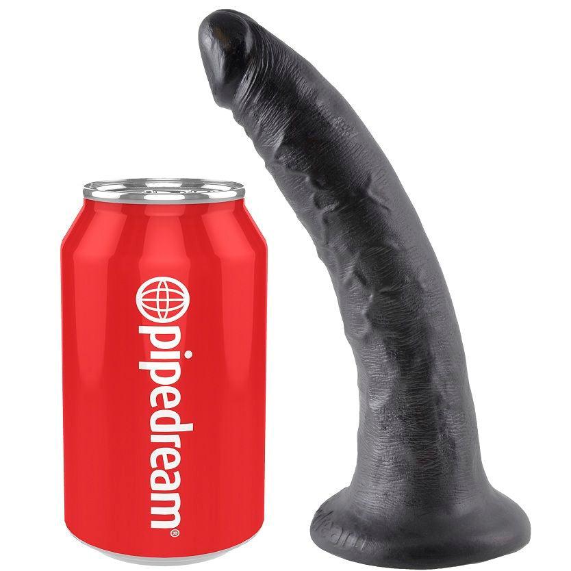 KING COCK - 7 PENE NEGRO 17.8 CM - Sensuana.es