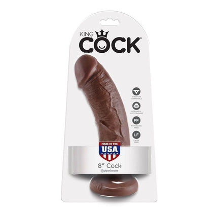 KING COCK - 8 PENE MARRON 20.3 CM - Sensuana.es