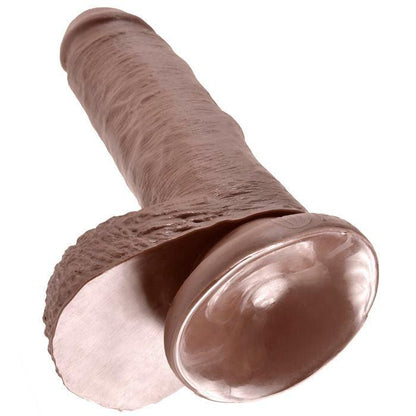 KING COCK - 7 PENE REALISTICO MARRON 17.8 CM - Sensuana.es