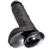 KING COCK - 8 PENE REALISTICO NEGRO 20.3 CM - Sensuana.es