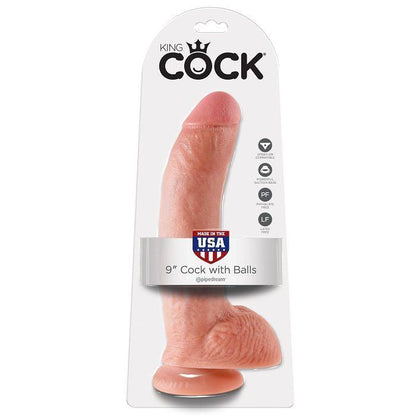 KING COCK - 9 PENE REALISTICO NATURAL 22.9 CM - Sensuana.es