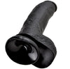 KING COCK - 9 PENE REALISTICO NEGRO 22.9 CM - Sensuana.es