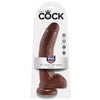 KING COCK - 9 PENE REALISTICO MARRON 22.9 CM - Sensuana.es