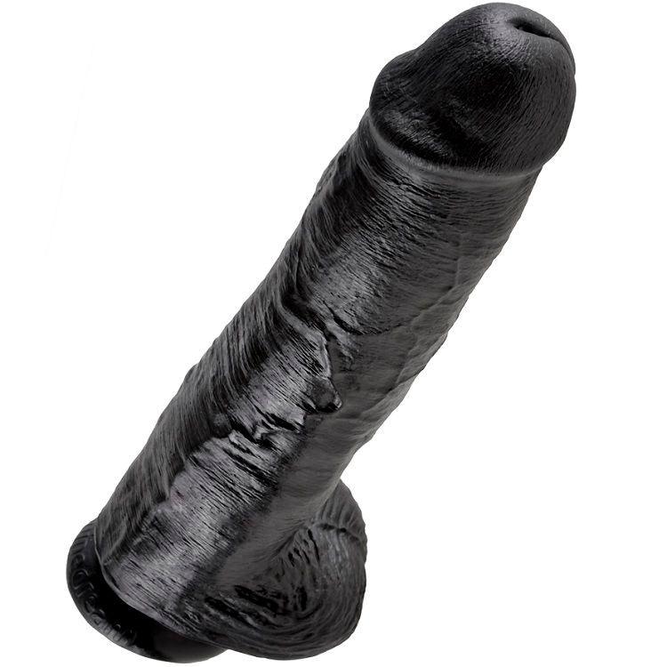 KING COCK - 11 PENE REALISTICO NEGRO 28 CM - Sensuana.es