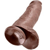 KING COCK - 12 PENE REALISTICO MARRON 30.48 CM - Sensuana.es