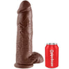 KING COCK - 12 PENE REALISTICO MARRON 30.48 CM - Sensuana.es