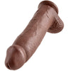 KING COCK - 12 PENE REALISTICO MARRON 30.48 CM - Sensuana.es