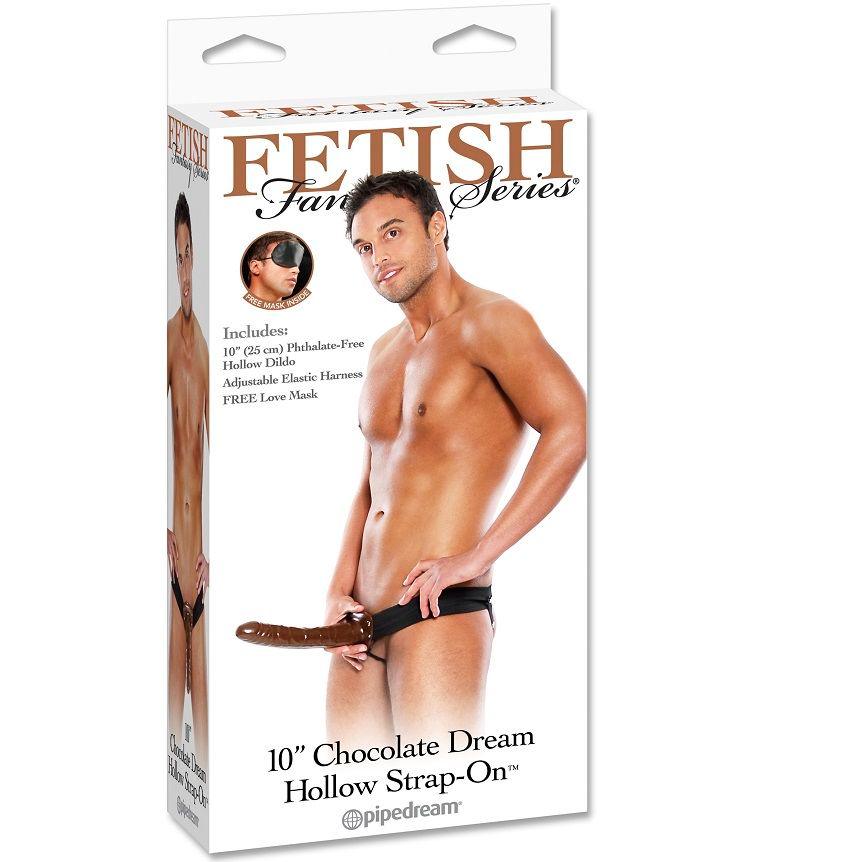 FETISH FANTASY SERIES - ARNES HUECO AJUSTABLE CHOCOLATE 22 CM - Sensuana.es