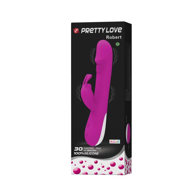 PRETTY LOVE - FLIRTATION VIBRADOR CON ESTIMULADOR CLITORIS ROBERT - Sensuana.es