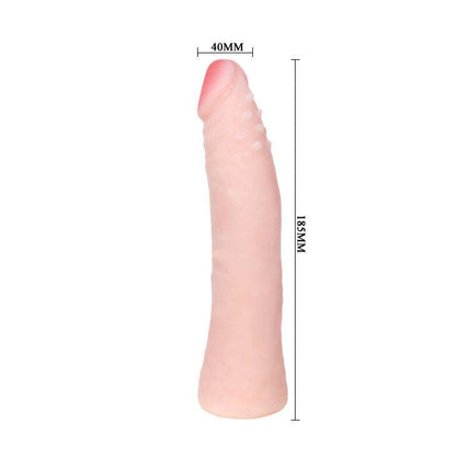 BAILE - DILDO SILICONA TACTO PIEL REALISTICO 19 CM COLOR CAJA ALEATORIO - Sensuana.es