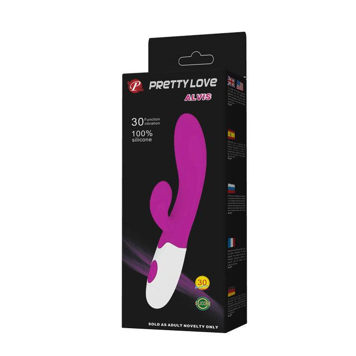 PRETTY LOVE - FLIRTATION VIBRADOR CON ESTIMULADOR CLITORIS ALVIS - Sensuana.es