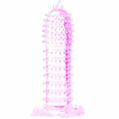 BAILE - FUNDA PARA PENE CON PUNTOS ESTIMULANTES ROSA 14 CM - Sensuana.es