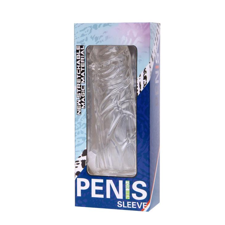 BAILE - FUNDA LILA PARA EL PENE EN SILICONA ADAPTABLE 13 CM - Sensuana.es