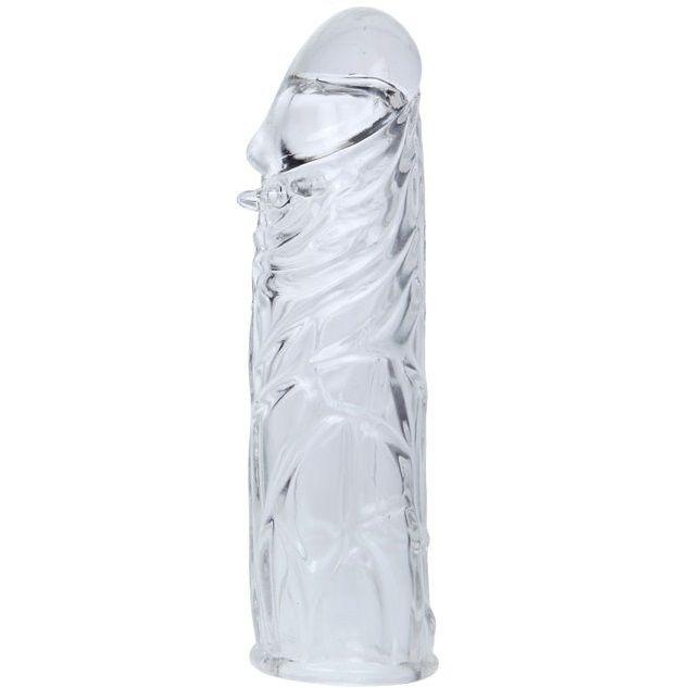 BAILE - FUNDA TRANSPARENTE PARA EL PENE EN SILICONA 13 CM - Sensuana.es