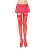 LEG AVENUE - MEDIAS ROJAS CON ENCAJE SUPERIOR - Sensuana.es