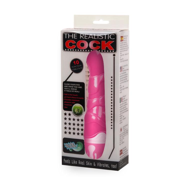 BAILE - THE REALISTIC COCK ROSA 21.8 CM - Sensuana.es