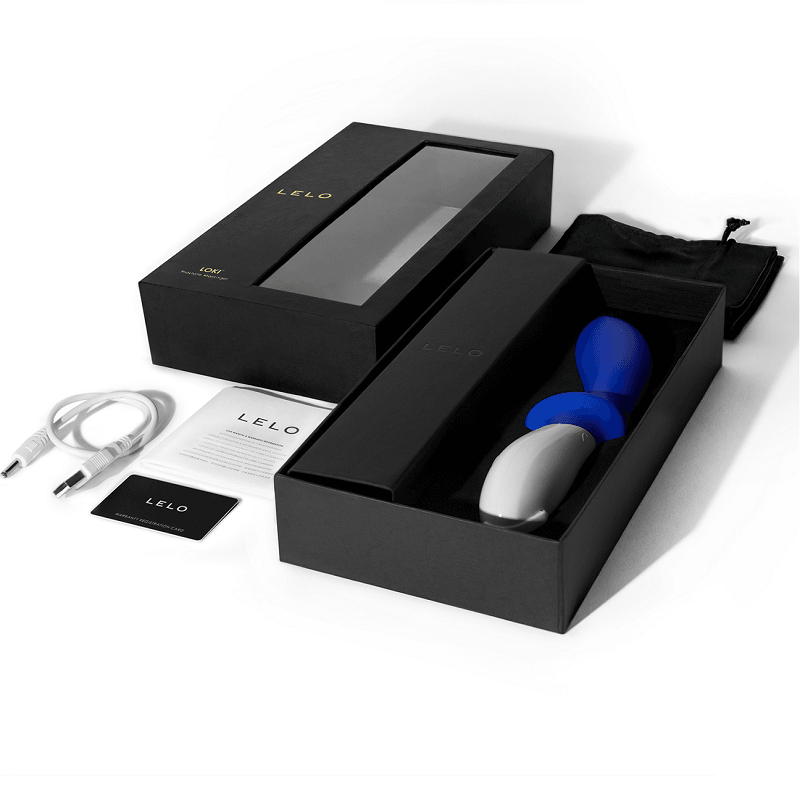 LELO - LOKI VIBRADOR PROSTATICO AZUL - Sensuana.es