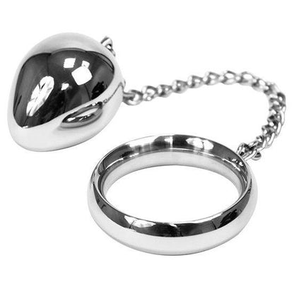 METAL HARD - COCK RING 50MM + CADENA CON BOLA METAL - Sensuana.es