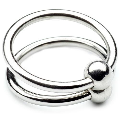 METAL HARD - DOUBLE GLANS RING 28MM - Sensuana.es