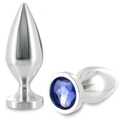 METAL HARD - ANAL PLUG ALIMINUM COLOR CRISTAL GRANDE 10.16CM - Sensuana.es