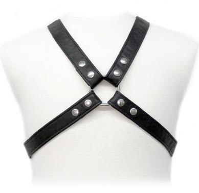 LEATHER BODY - LASIC HARNESS IN GARMENT - Sensuana.es