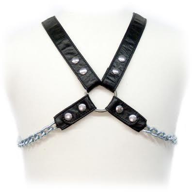 LEATHER BODY - CHAIN HARNESS II - Sensuana.es