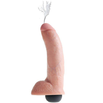 KING COCK - PENE REALISTICO EYACULADOR NATURAL 22.86 CM - Sensuana.es