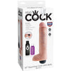 KING COCK - PENE REALISTICO EYACULADOR NATURAL 25.40 CM - Sensuana.es