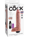 KING COCK - PENE REALISTICO EYACULADOR NATURAL 27.94 CM - Sensuana.es