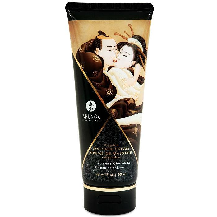 SHUNGA - CREMA MASAJE CHOCOLATE 200 ML - Sensuana.es