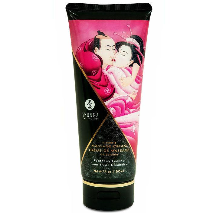 SHUNGA - CREMA MASAJE FRAMBUESA 200 ML - Sensuana.es