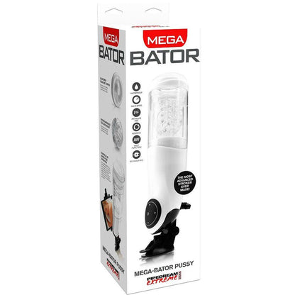 EXTREME TOYZ - PDX MEGA BATOR USB MASTURBADOR MASCULINO VAGINA BLANCO - Sensuana.es