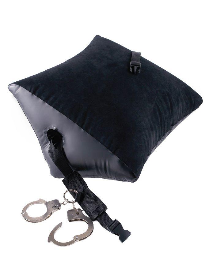 FETISH FANTASY SERIES - ALMOHADA HINCHABLE POSICION MASTER CON ESPOSAS - Sensuana.es