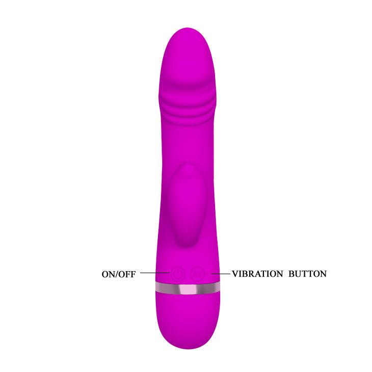 PRETTY LOVE - FLIRTATION VIBRADOR CON RABBIT DAVID - Sensuana.es