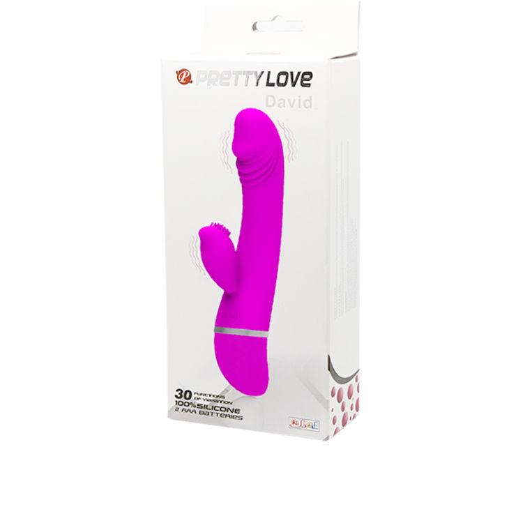 PRETTY LOVE - FLIRTATION VIBRADOR CON RABBIT DAVID - Sensuana.es